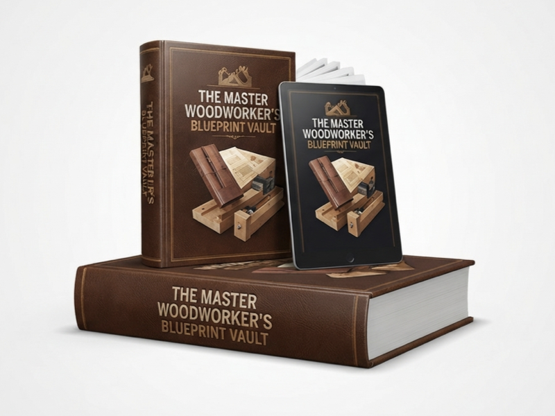 Master Woodworker Vault Mockup